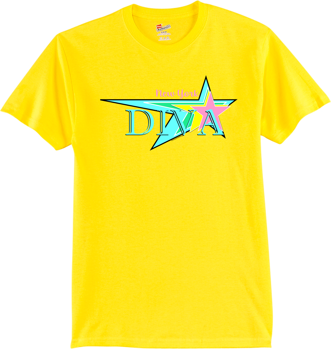 NYDiva sh slv Tees