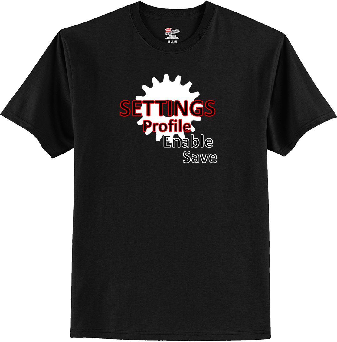 Settings sh slv Tees