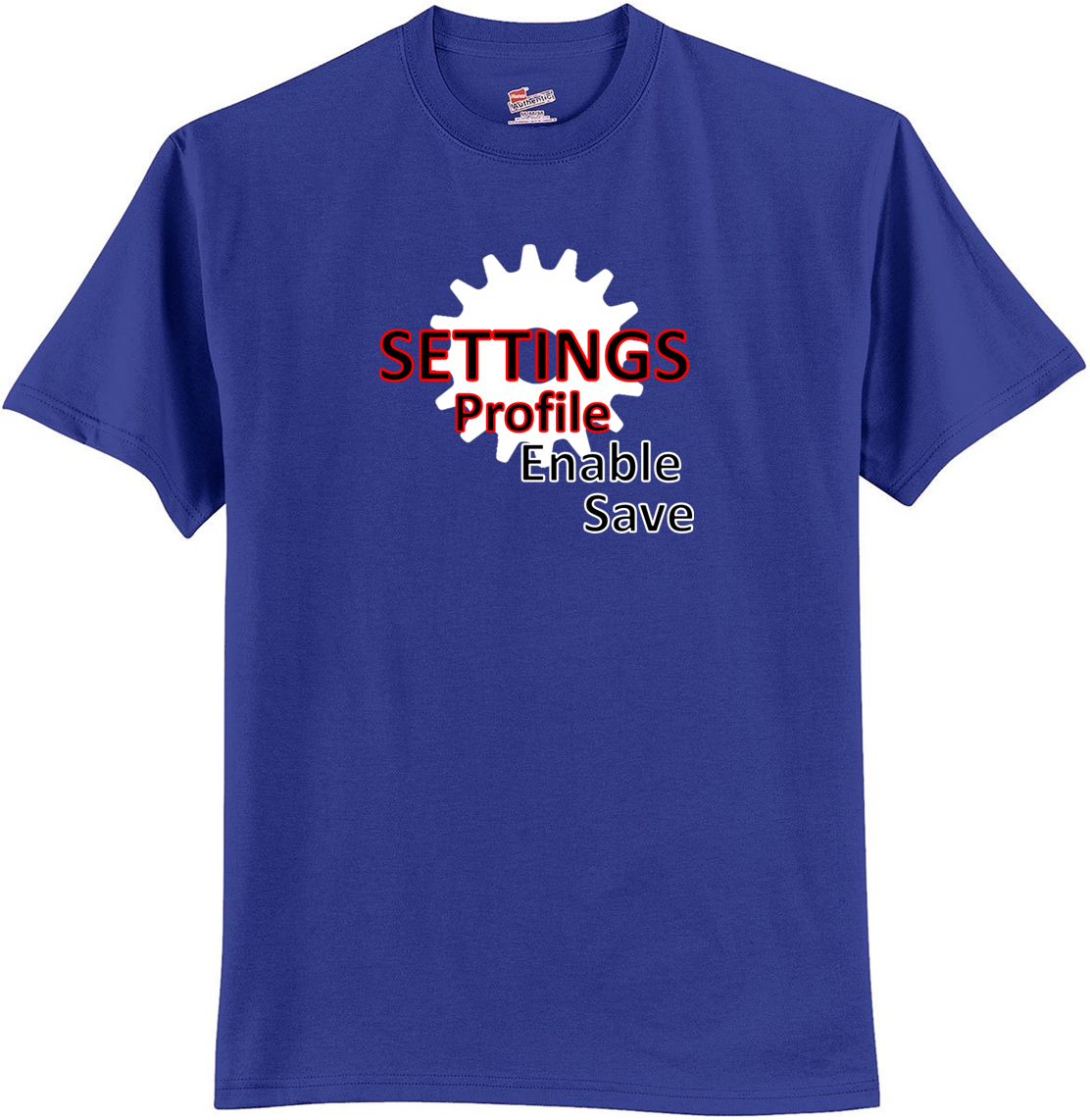 Settings sh slv Tees