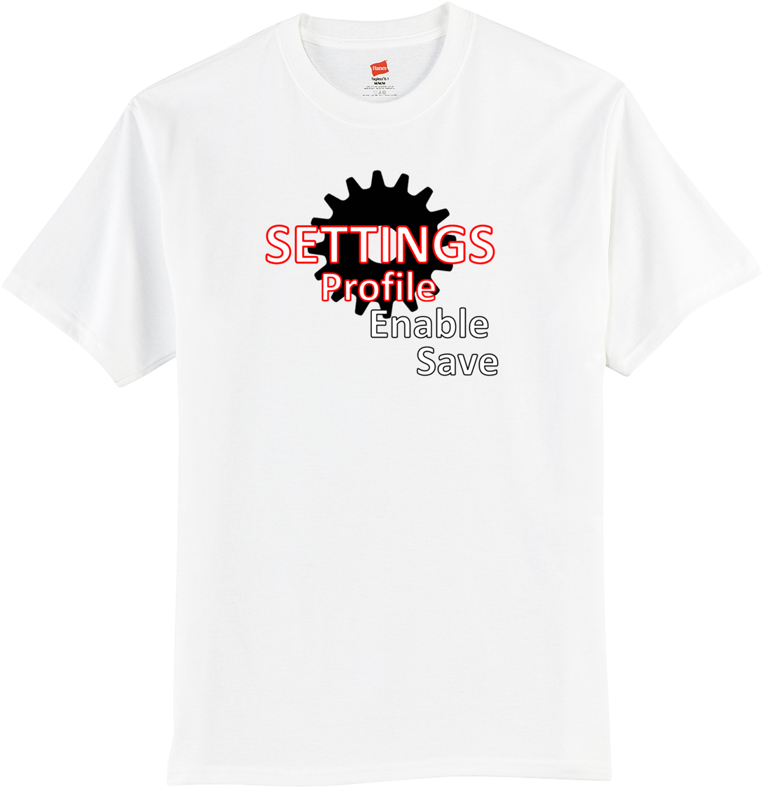 Settings sh slv Tees