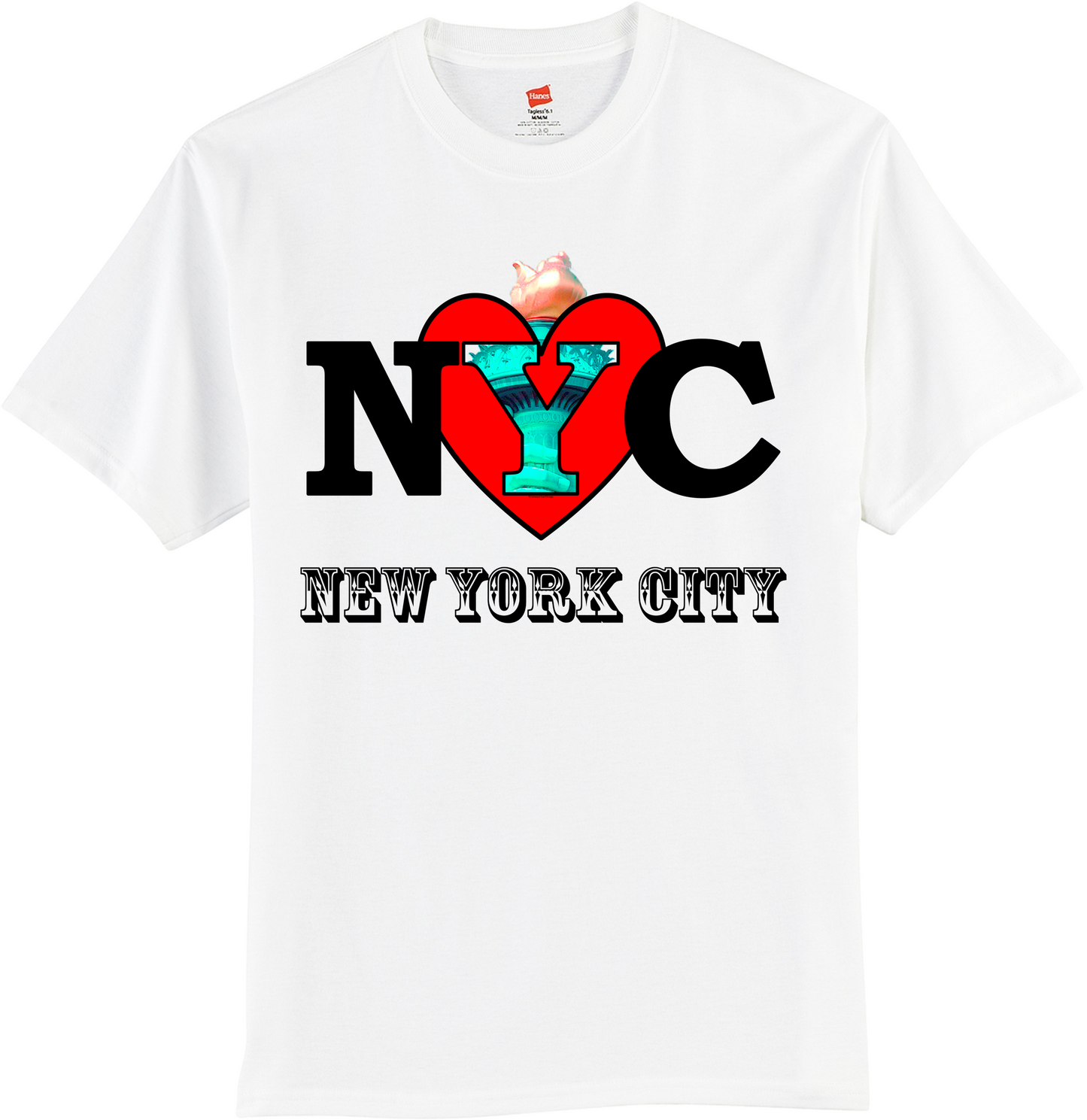 luvNYC sh slv Tees